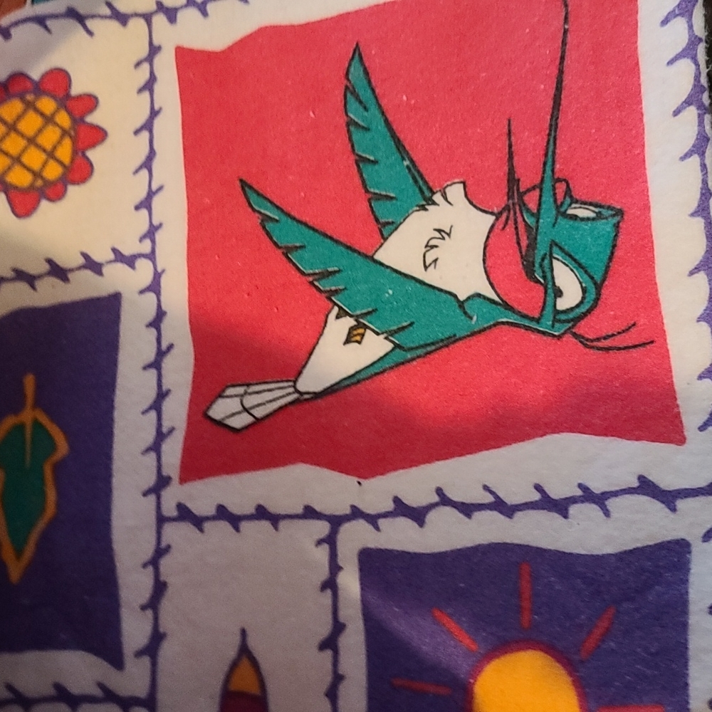 Vintage 90s Disney Pocahontas blanket - Picture 3 of 7